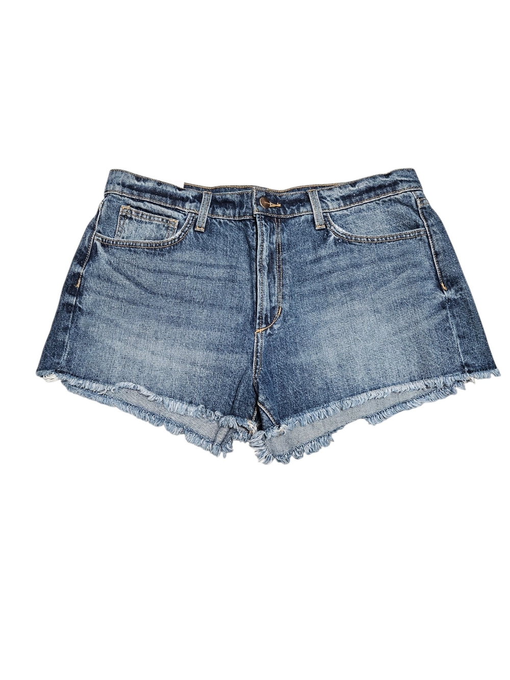 Joe's Jeans Zenith Medium Blue Distressed Denim Cutoff Shorts NEW